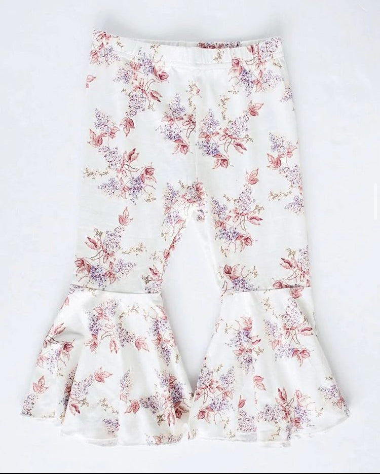 Floral Bell Bottom – My Little Humans Boutique